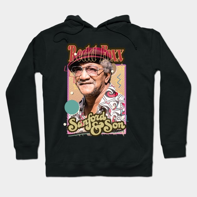 Redd Foxx || Retro Art || Sanford & Son#3 Hoodie by Alaknanda prettywoman